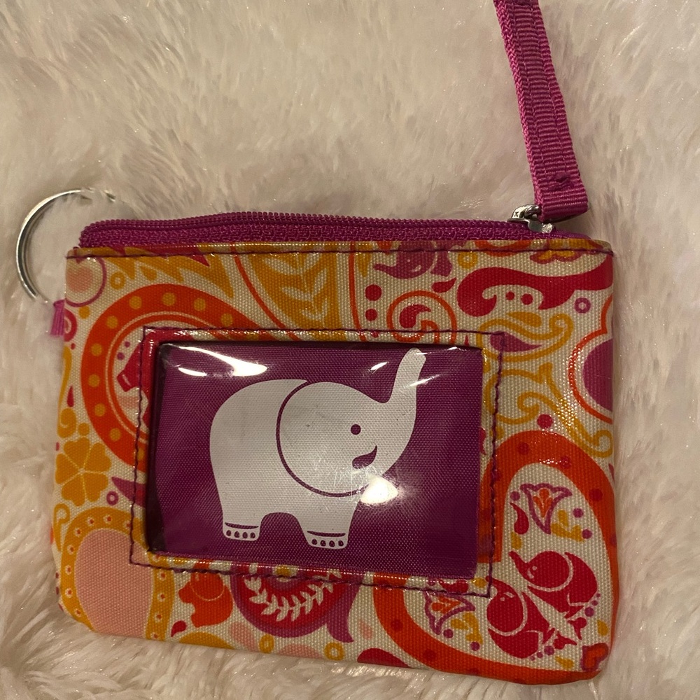 Jonathan Adler Pink and Orange Wallet